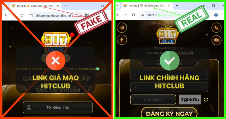 Mẹo Nhận Biết Website HitClub Chính Hãng Cực Chuẩn Cho Game Thủ 2 Trang chủ Hit.Club thật có giao diện gọn gàng, bố cục cân đối, còn trang giả Hit.Club thường lộn xộn và thiếu chi tiết.